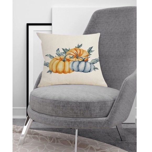 Pumpkin Print Cushion Cover - Picture 1 of 6